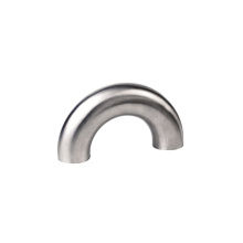 Sanitary Elbow 180 degree stainless steel 304/316 pipe fittings clamp/welded elbow fitting